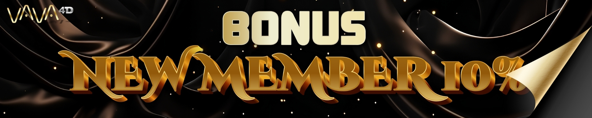 Bonus new member 10%